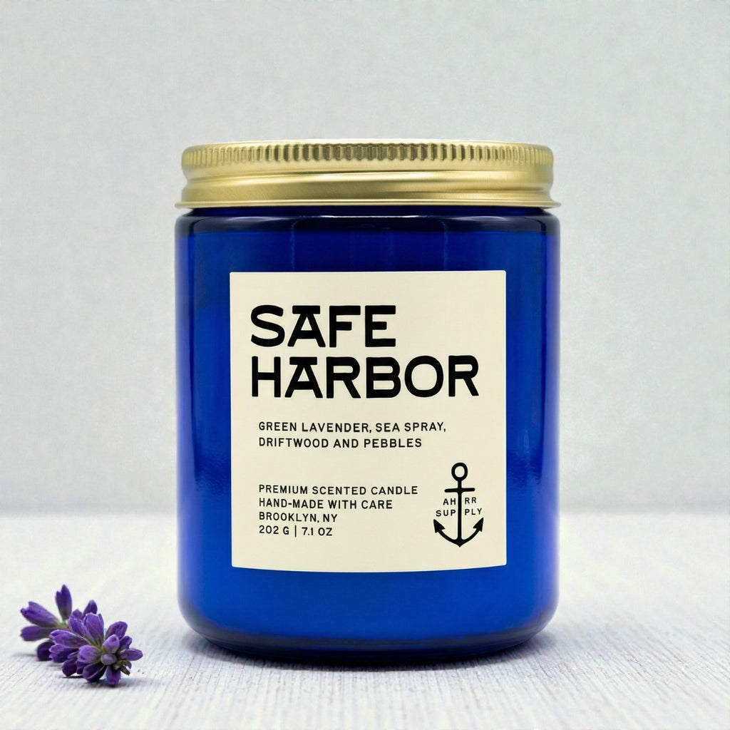 Safe Harbor | Lavender & Driftwood Candle