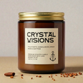 Crystal Visions | Palo Santo & Sandalwood Candle