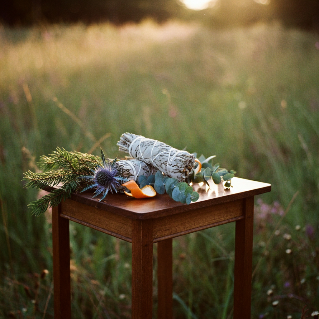 Broken Arrow | Wild Thistle & Clover Candle